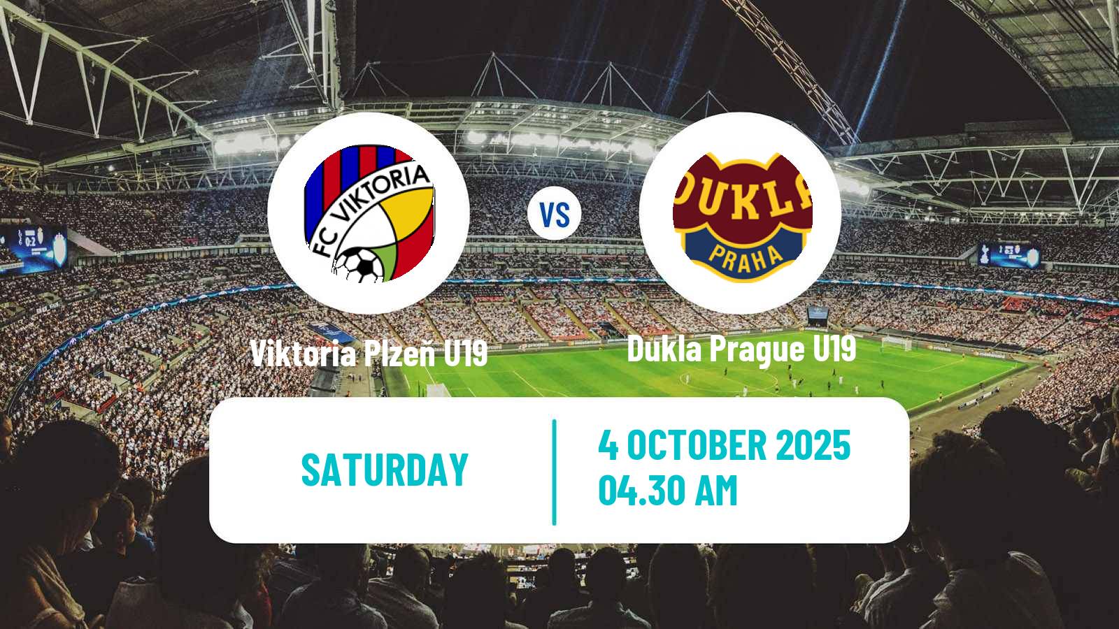 Football Czech U19 League Viktoria Plzeň U19 - Dukla Prague U19