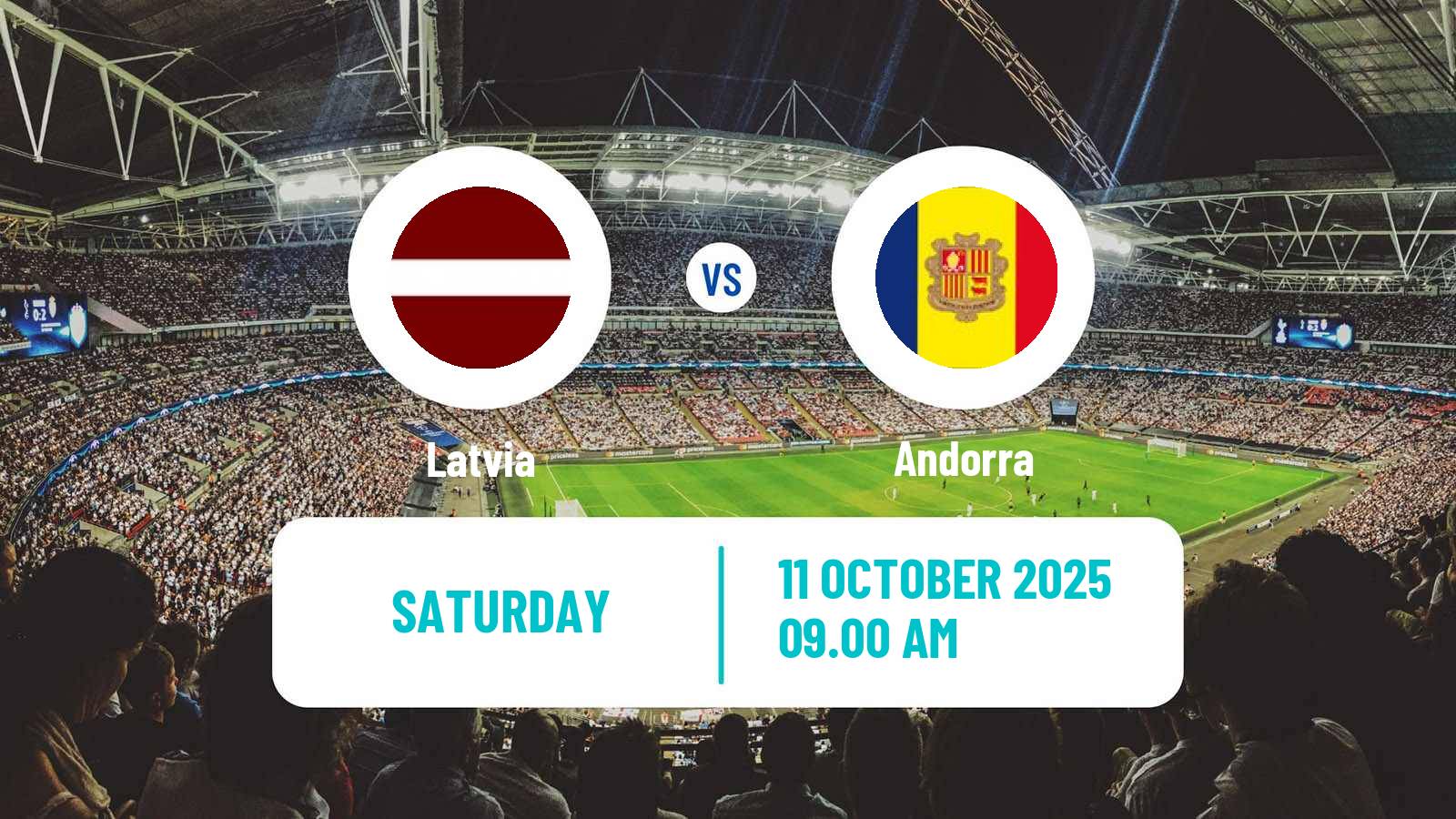 Football FIFA World Cup Latvia - Andorra