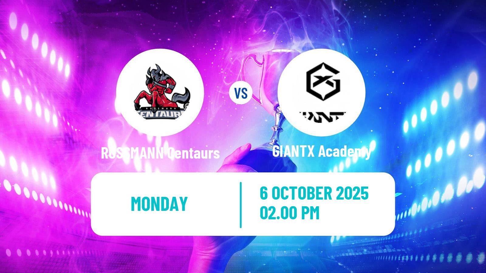 Esports League Of Legends Emea Masters GIANTX Academy - ROSSMANN Centaurs