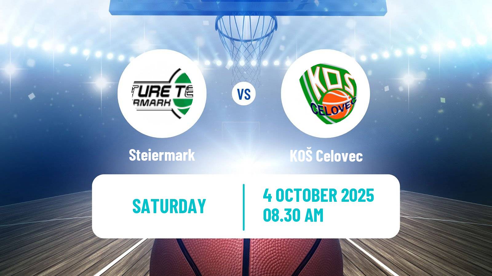 Basketball Austrian Zweite Liga Basketball Steiermark - Celovec