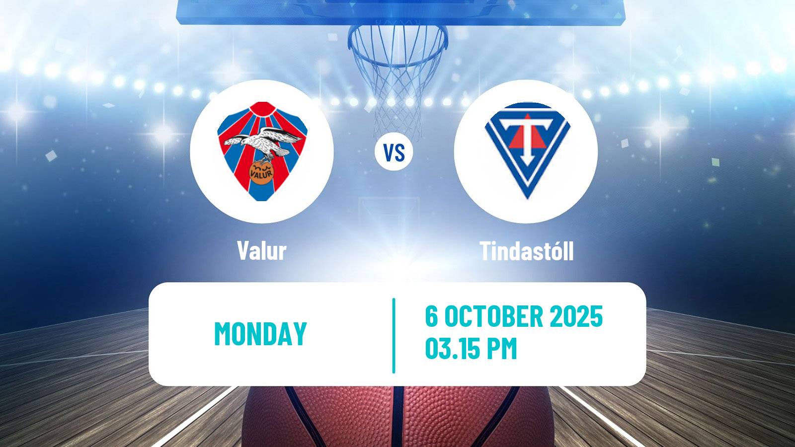 Basketball Icelandic Premier League Basketball Valur - Tindastóll