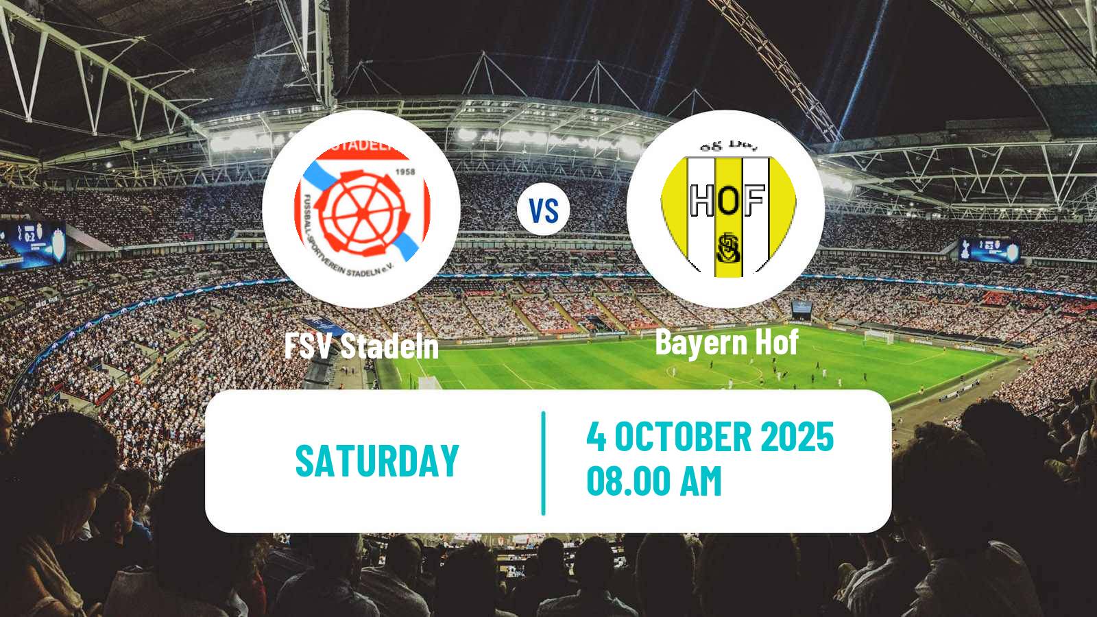Football German Oberliga Bayern Nord Stadeln - Bayern Hof