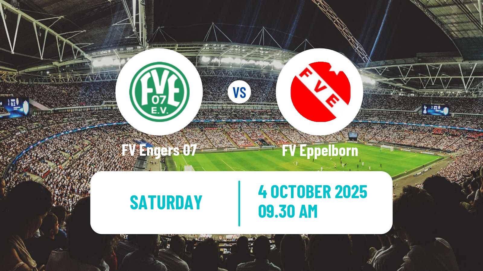 Football German Oberliga Rheinland-Pfalz/Saar Engers - Eppelborn