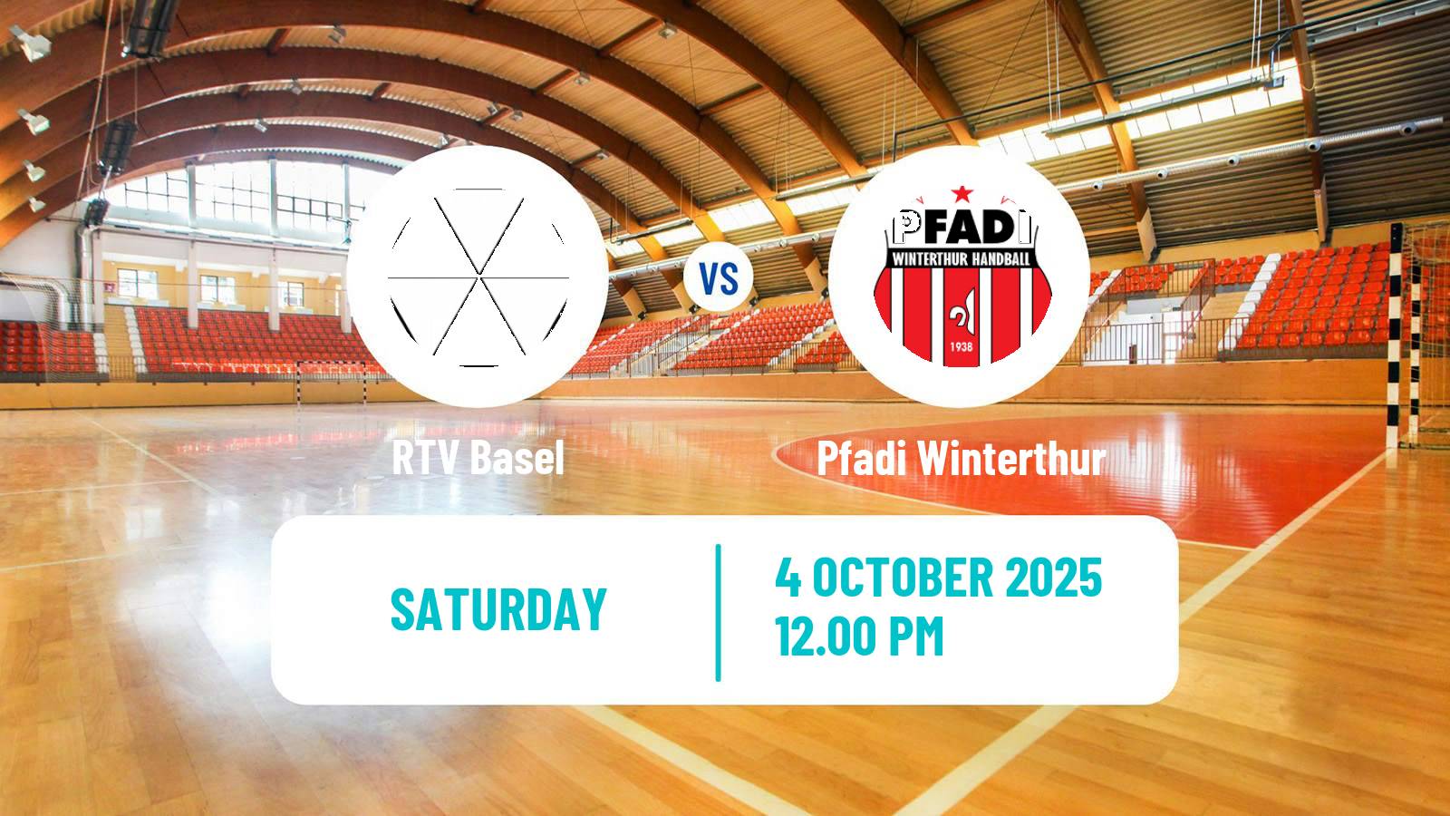Handball Swiss NLA Handball RTV Basel - Pfadi Winterthur