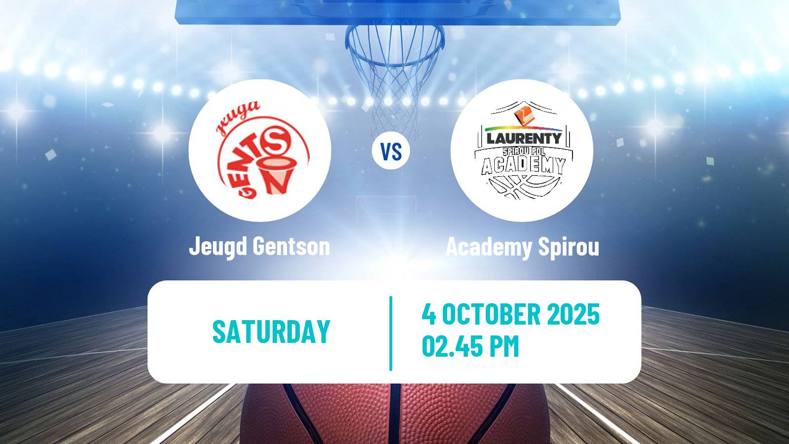 Basketball Belgian Top Division Basketball Women Jeugd Gentson - Academy Spirou