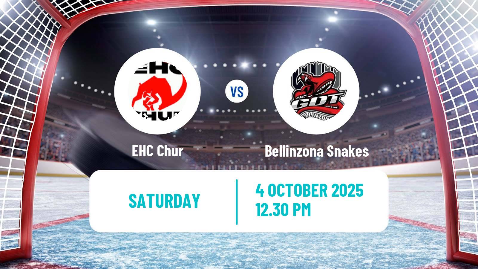 Hockey Swiss League Hockey Chur - Bellinzona Snakes