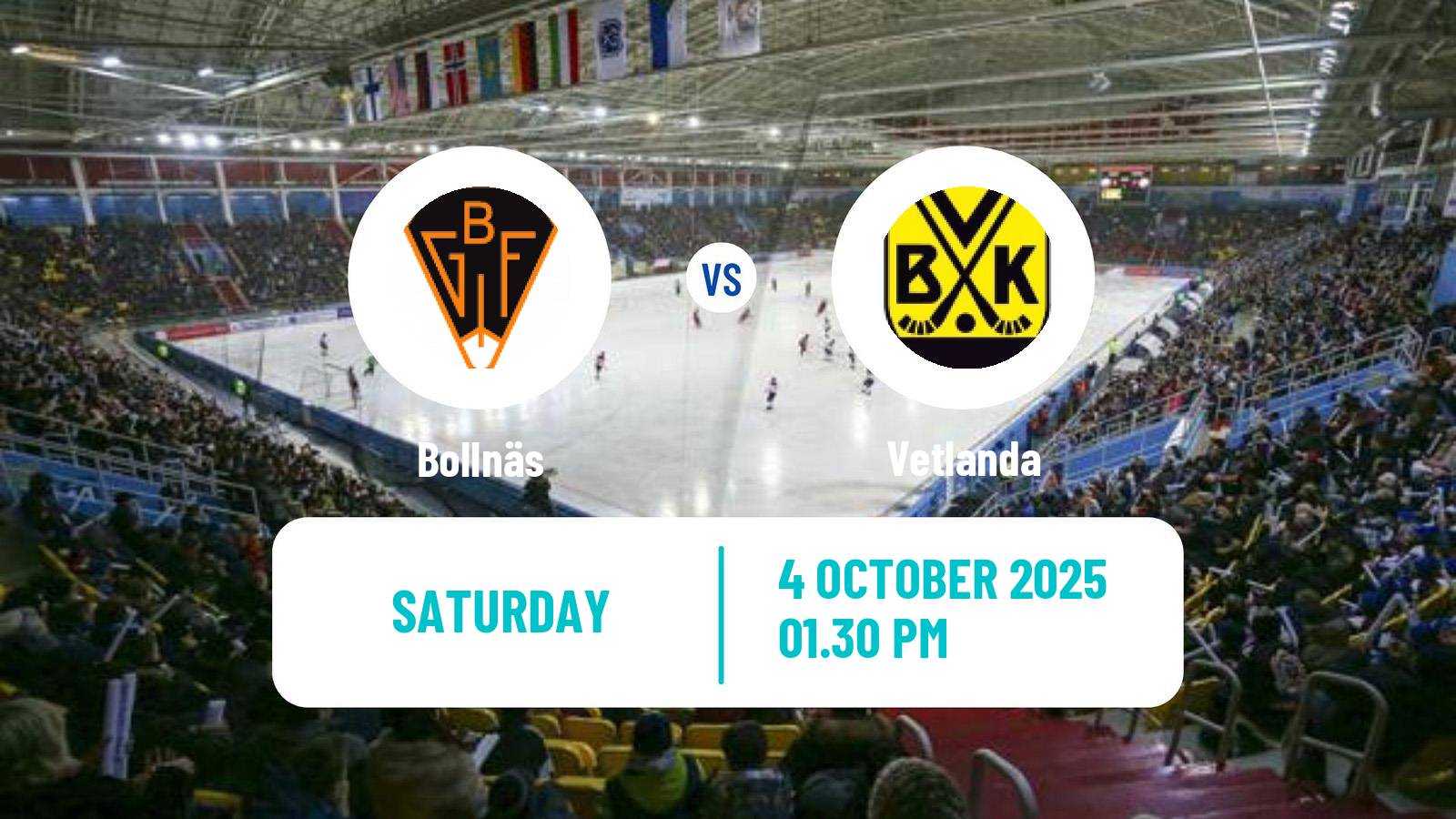 Bandy Svenska Cupen Bandy Bollnäs - Vetlanda