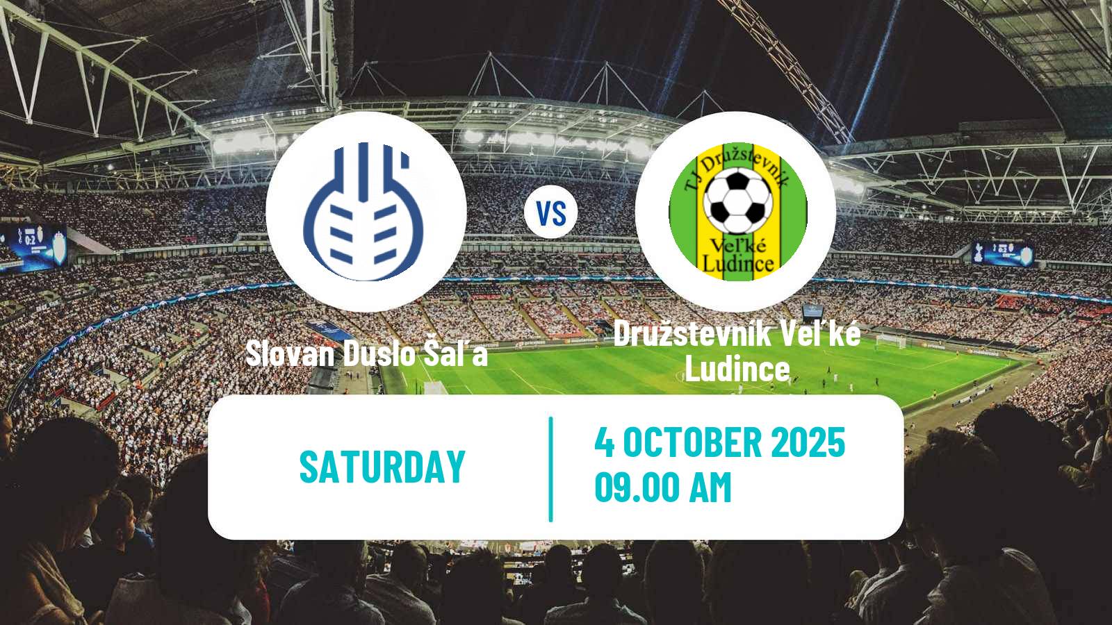 Football Slovak 3 Liga West Slovan Duslo Šaľa - Družstevník Veľké Ludince
