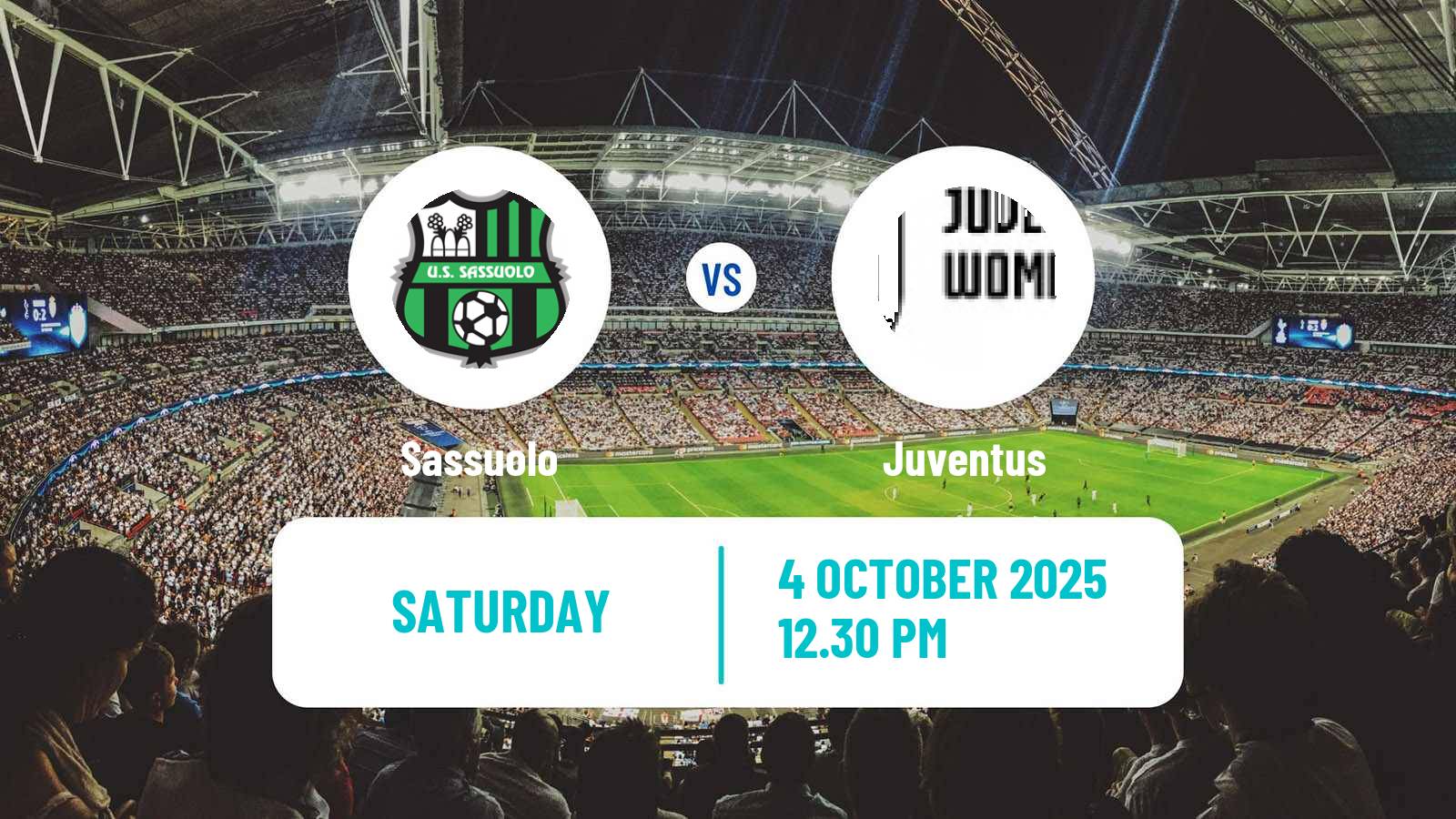 Football Italian Serie A Women Sassuolo - Juventus