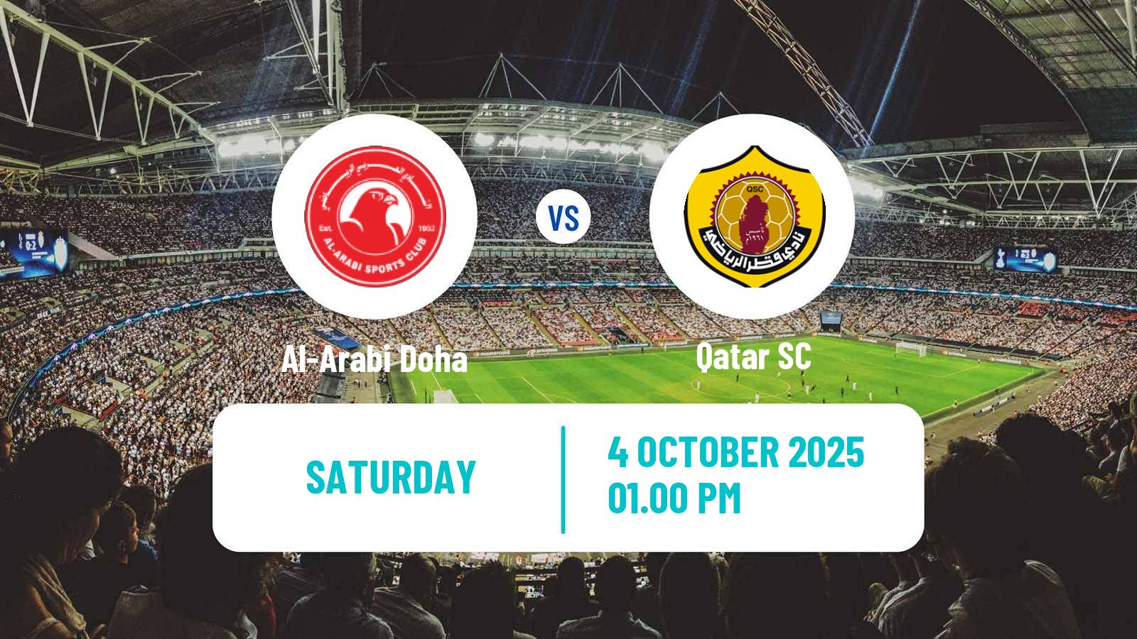 Football Qatar QSL Cup Al-Arabi Doha - Qatar SC