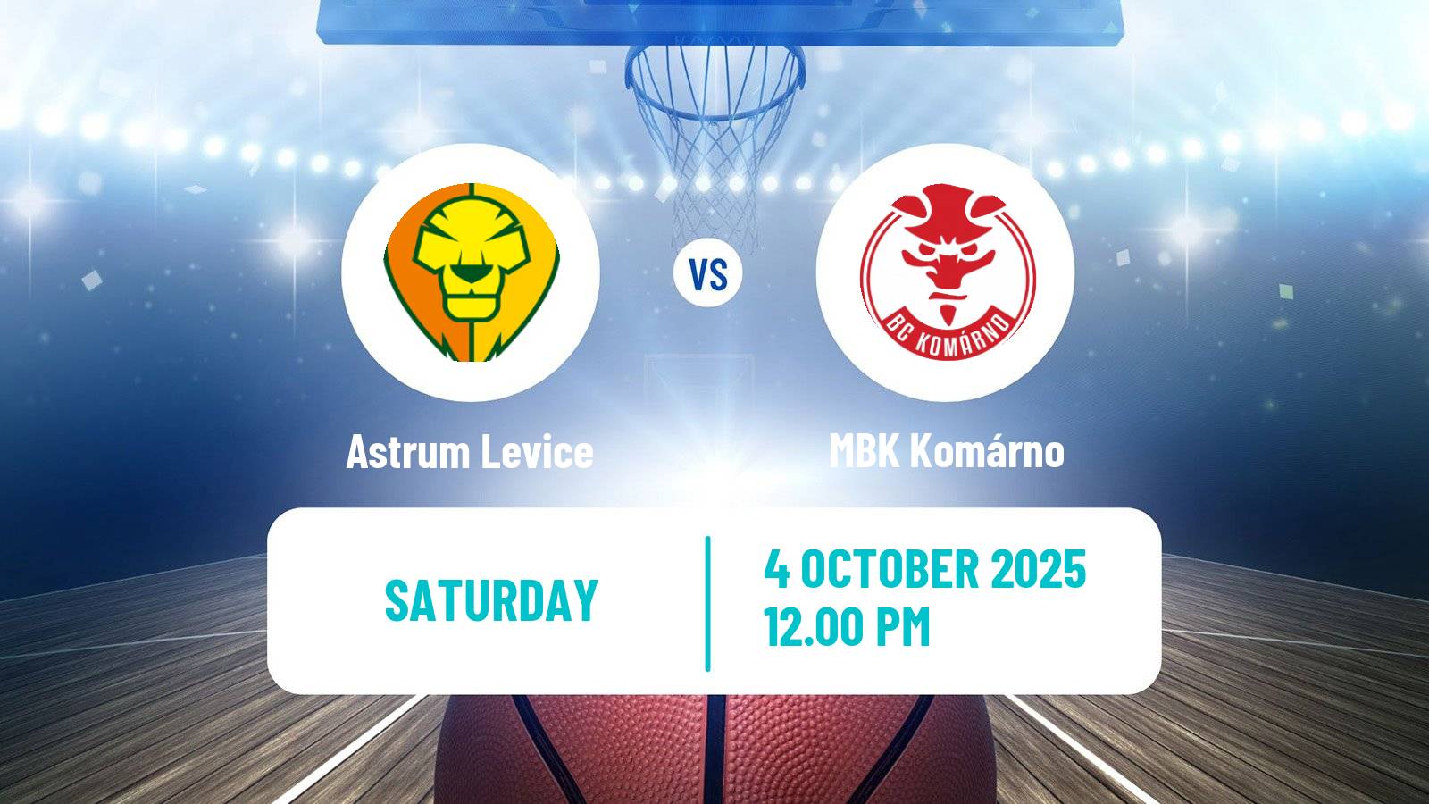 Basketball Slovak Extraliga Basketball Astrum Levice - Komárno