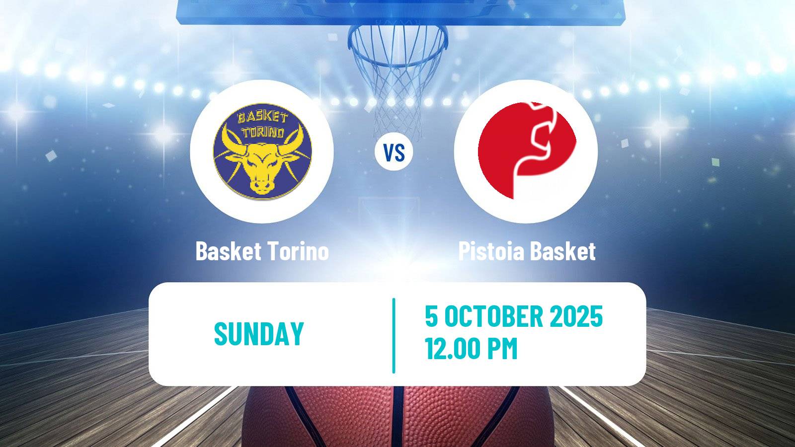 Basketball Italian Serie A2 Basketball Basket Torino - Pistoia Basket