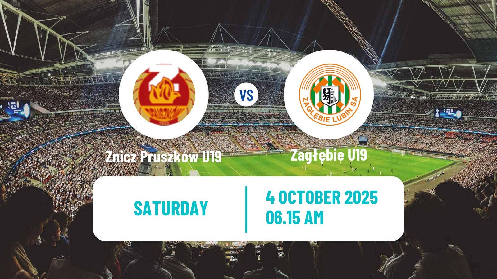 Football Polish Central Youth League Znicz Pruszków U19 - Zagłębie U19