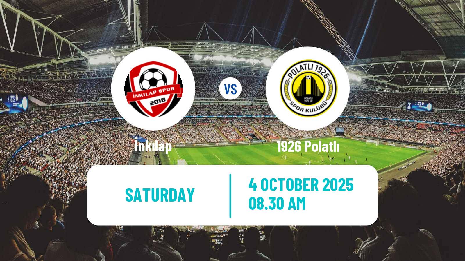 Football Turkish 3 Lig Group 1 İnkılap - 1926 Polatlı
