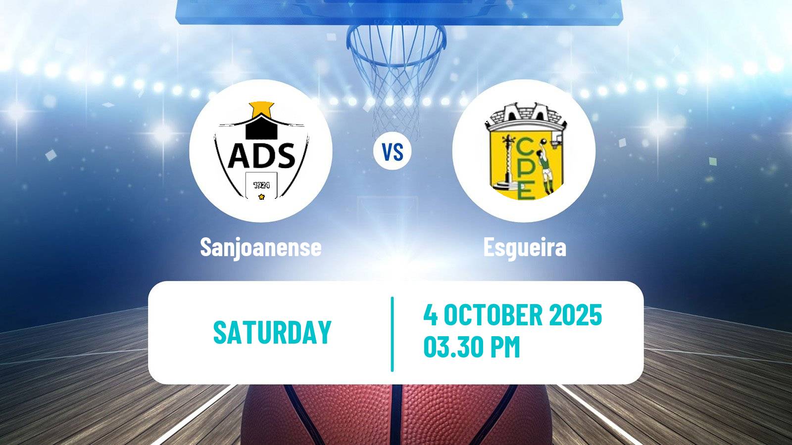 Basketball Portuguese LFB Sanjoanense - Esgueira