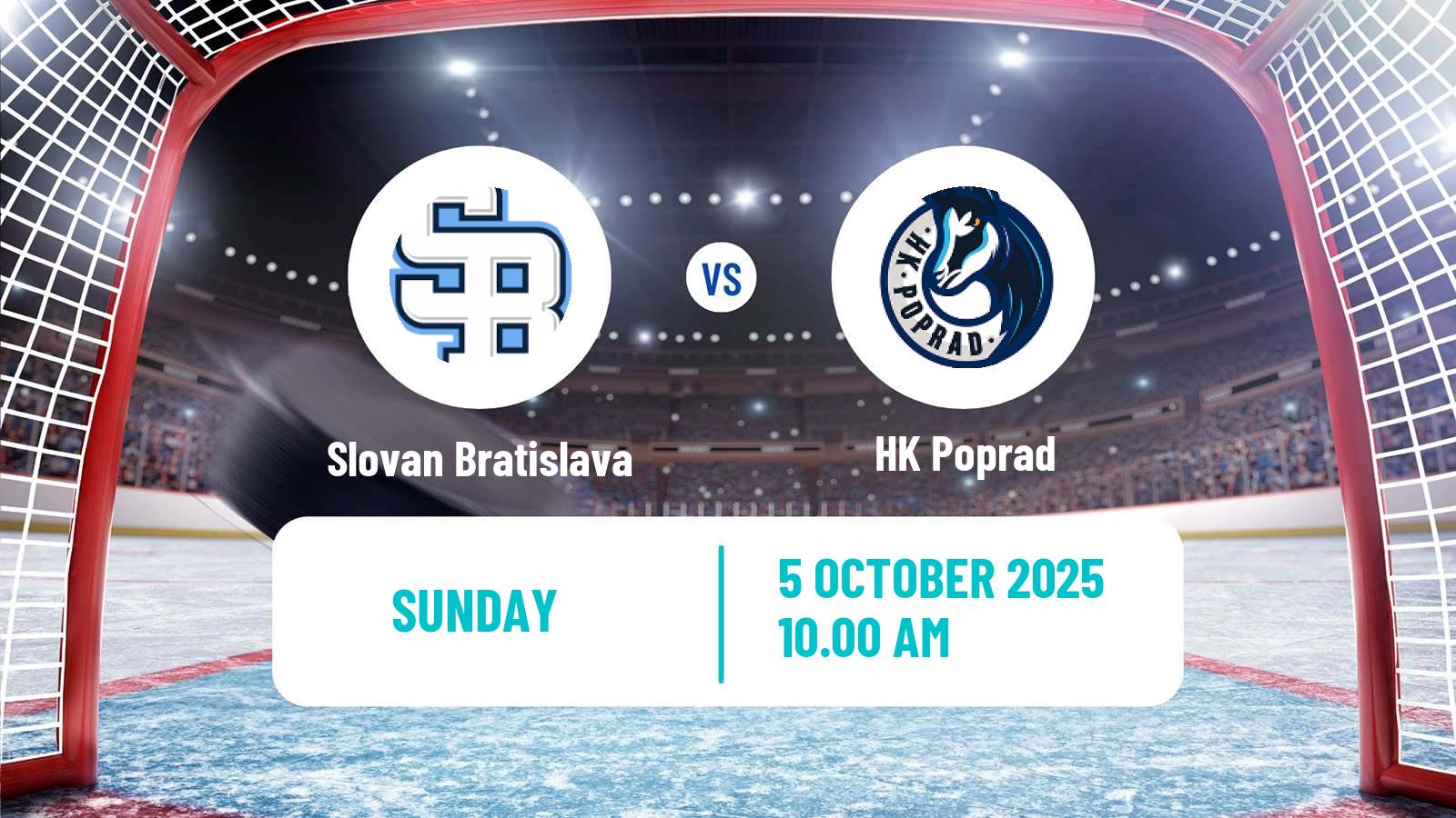Hockey Slovak Extraliga Slovan Bratislava - Poprad