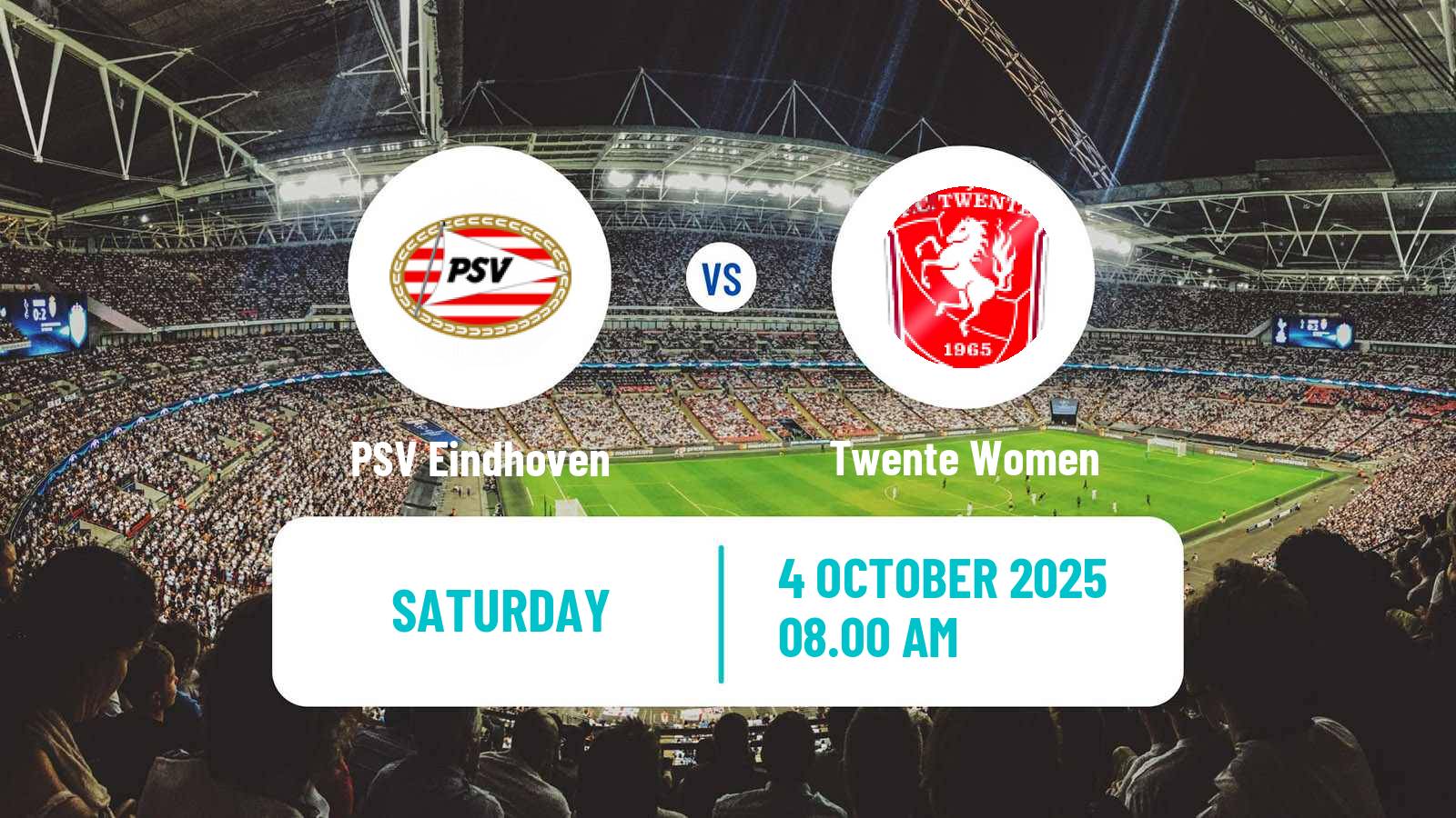 Football Dutch Eredivisie Women PSV Eindhoven - Twente