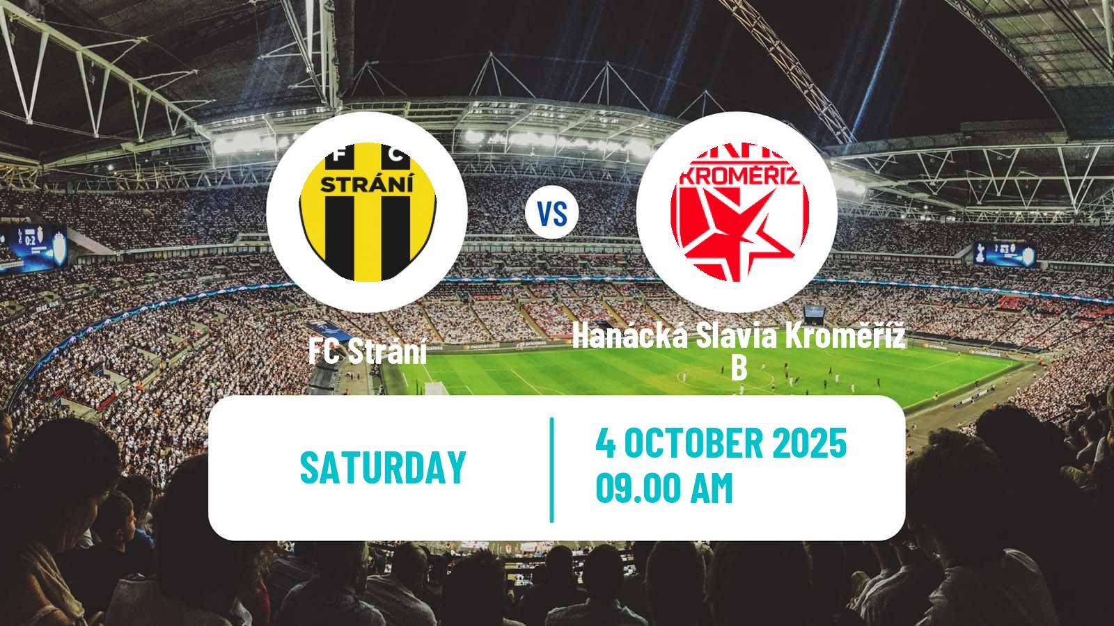 Football Czech Division E Strání - Hanácká Slavia Kroměříž B