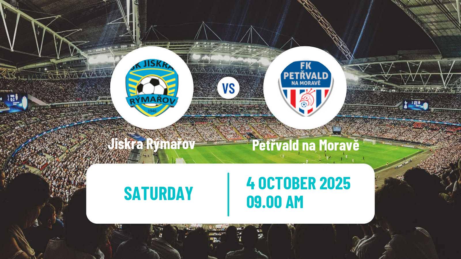 Football Czech Division F Jiskra Rýmařov - Petřvald na Moravě