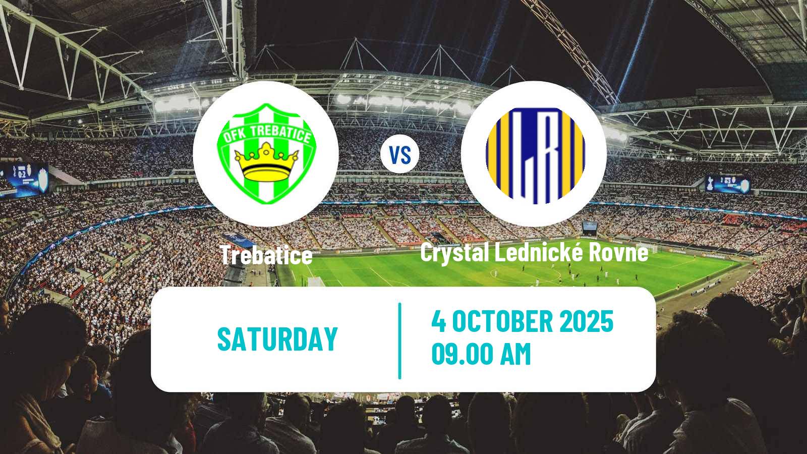 Football Slovak 4 Liga West Trebatice - Crystal Lednické Rovne