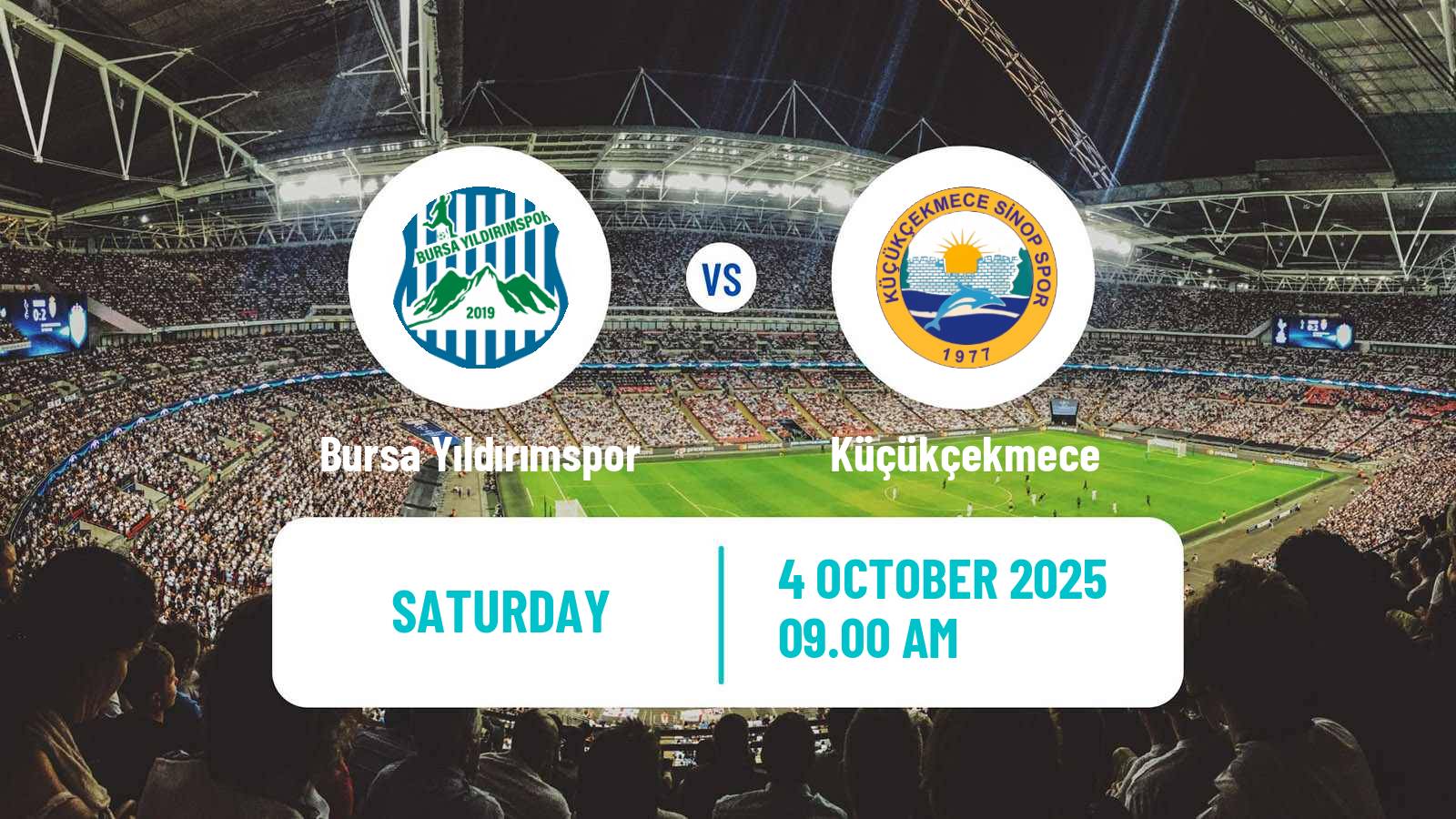 Football Turkish 3 Lig Group 1 Bursa Yıldırımspor - Küçükçekmece