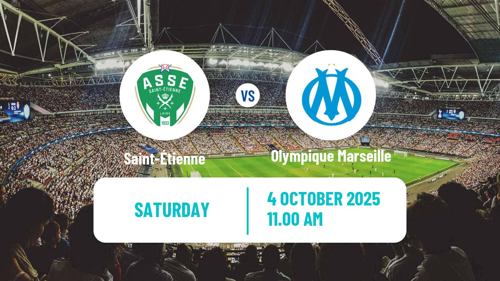 Football French Division 1 Women Saint-Étienne - Olympique Marseille
