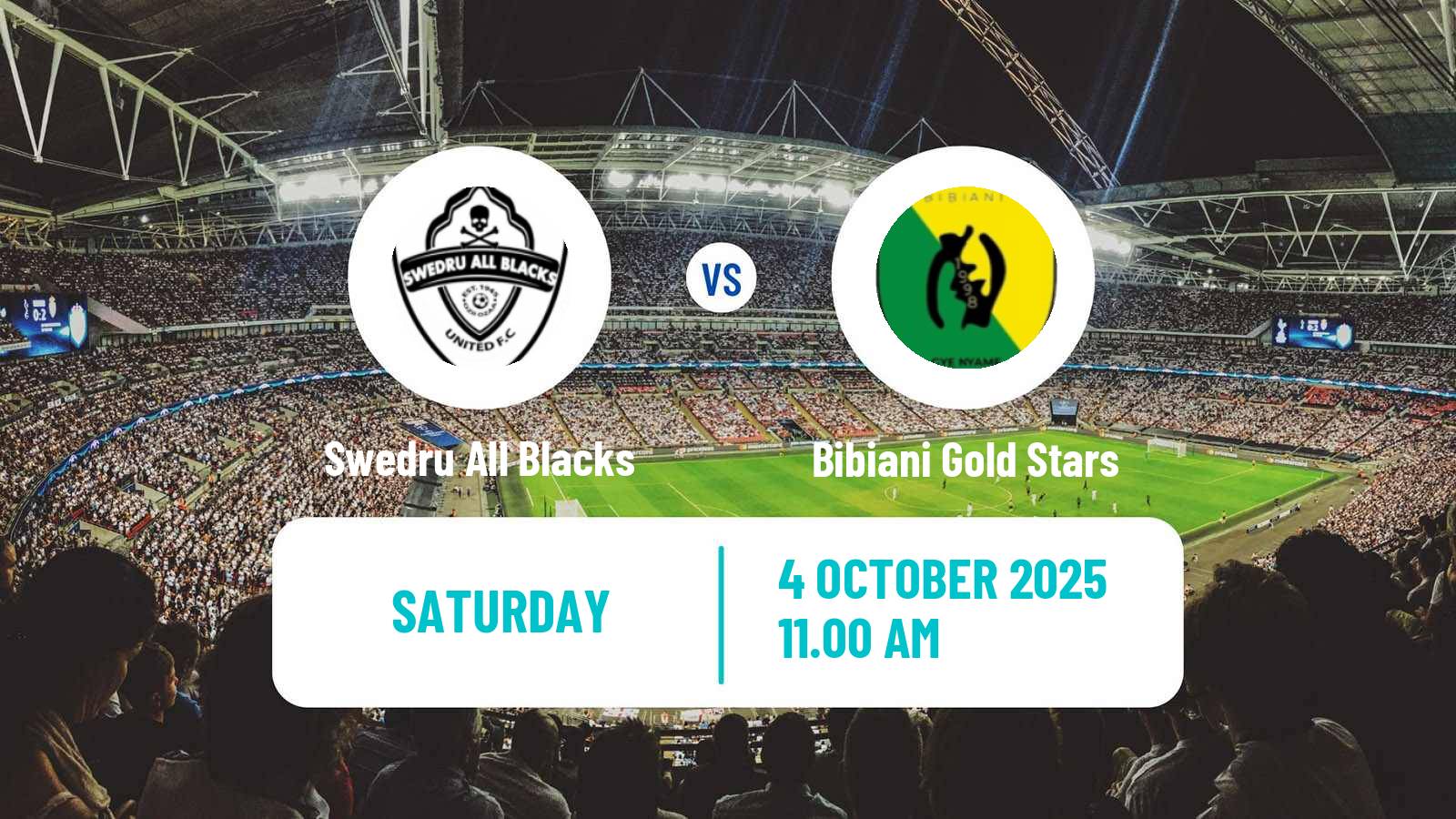 Football Ghanaian Premier League Swedru All Blacks - Bibiani Gold Stars