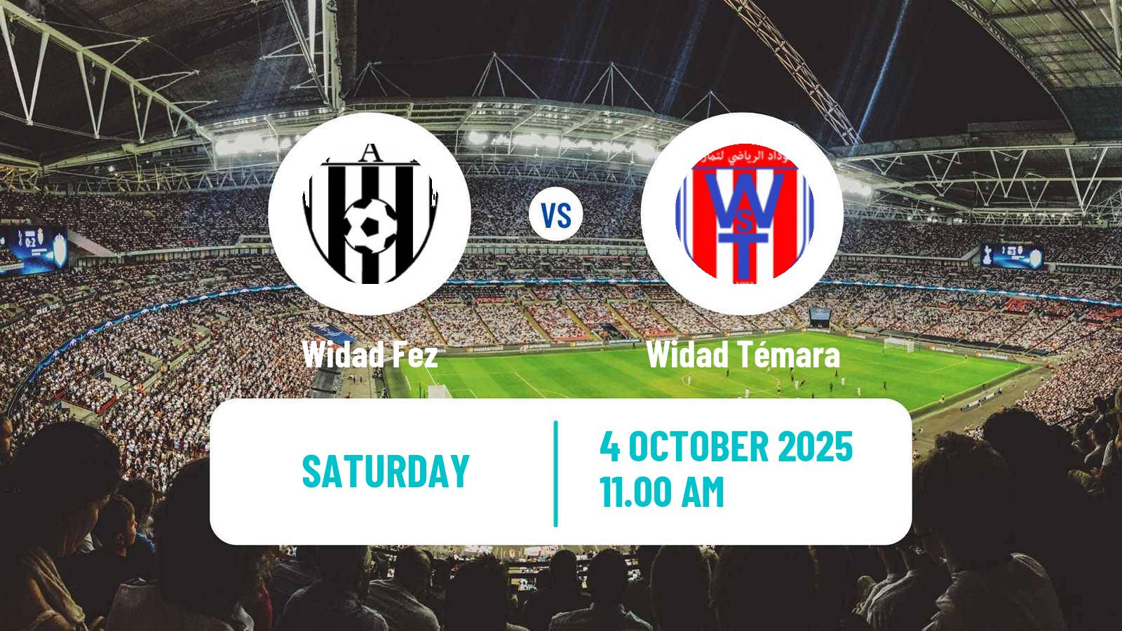 Football Moroccan Botola 2 Widad Fez - Widad Témara