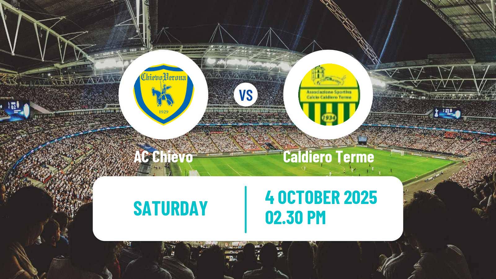 Football Italian Serie D - Group B Chievo - Caldiero Terme