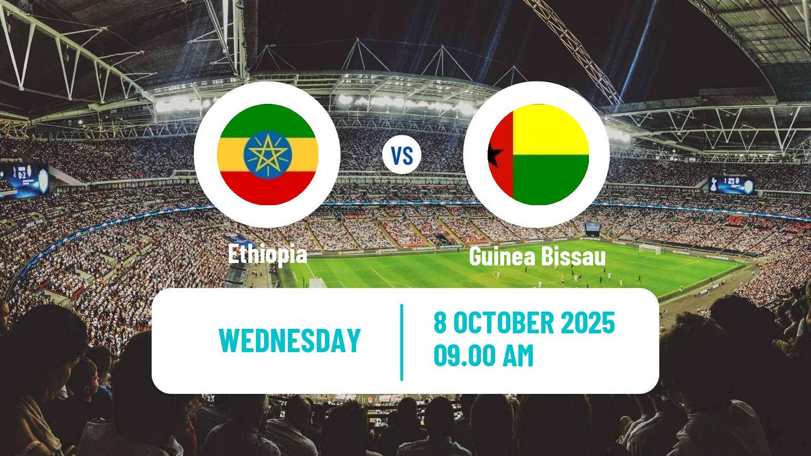 Football FIFA World Cup Ethiopia - Guinea Bissau