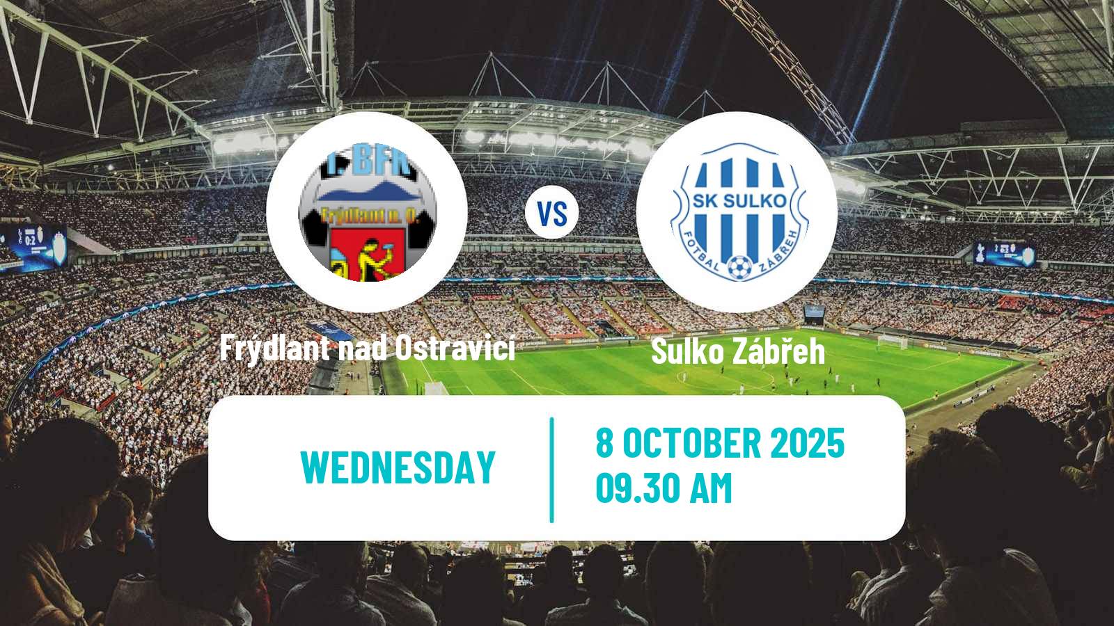 Football Czech Division F Frýdlant nad Ostravicí - Sulko Zábřeh