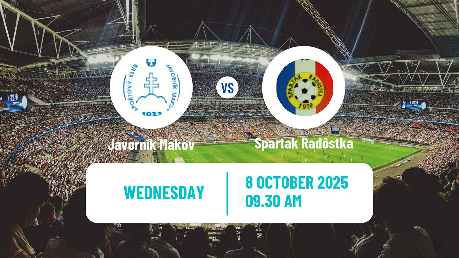 Football Slovak 4 Liga Central Javorník Makov - Spartak Radôstka