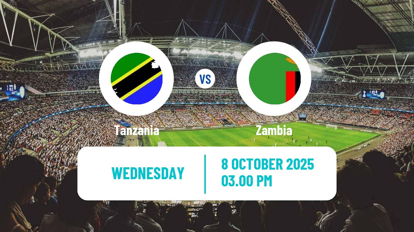 Football FIFA World Cup Tanzania - Zambia