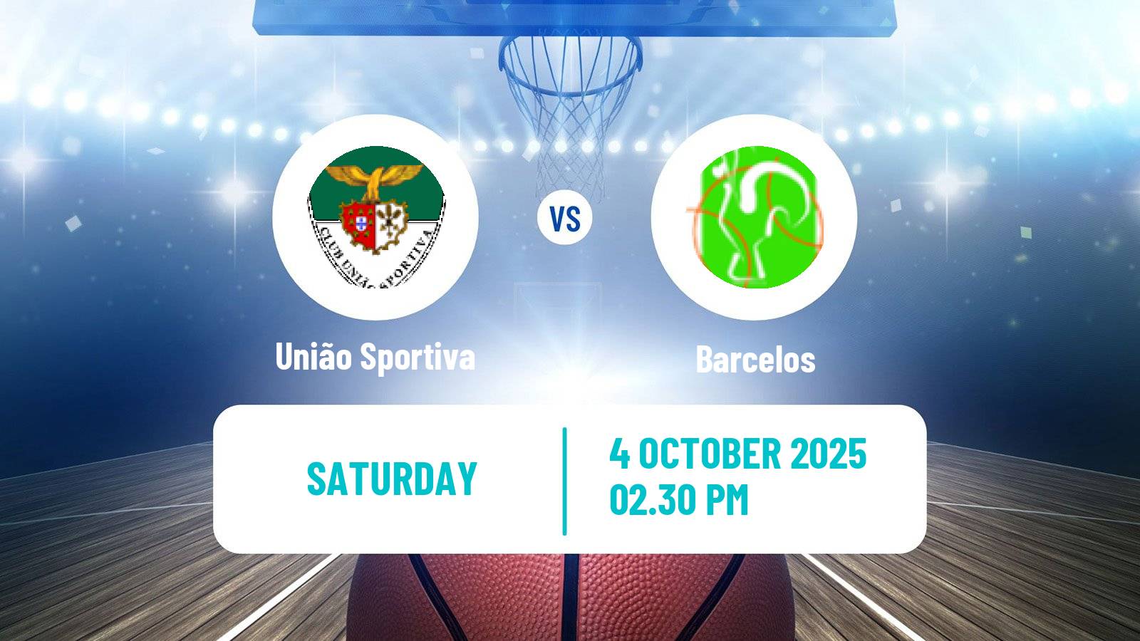 Basketball Portuguese LFB União Sportiva - Barcelos