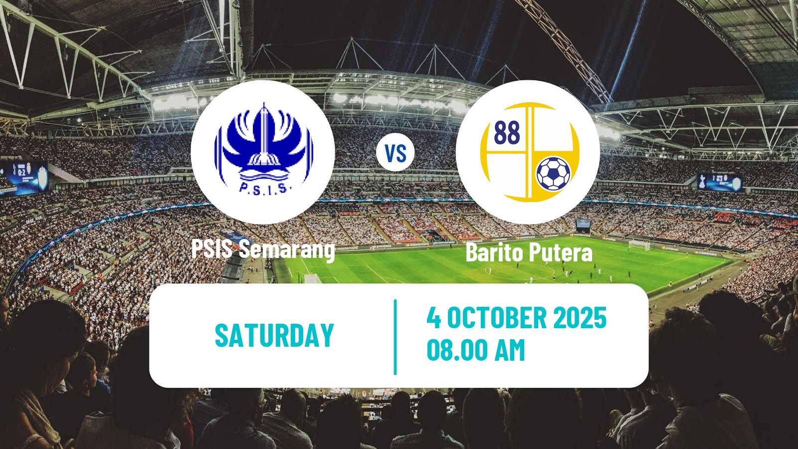 Football Indonesian Liga 2 PSIS Semarang - Barito Putera