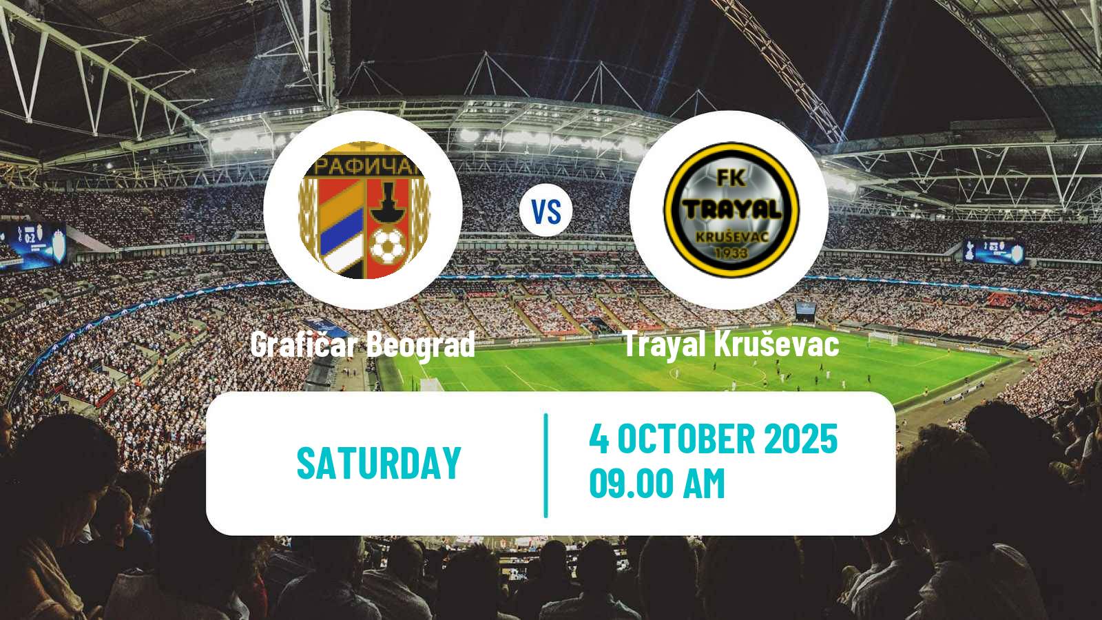 Football Serbian Prva Liga Grafičar Beograd - Trayal Kruševac