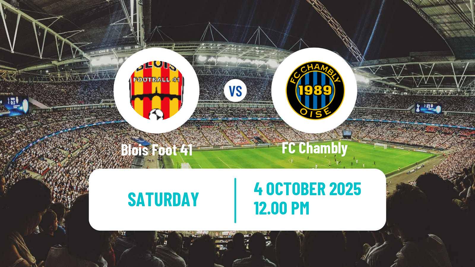Football French National 2 - Group B Blois Foot 41 - Chambly