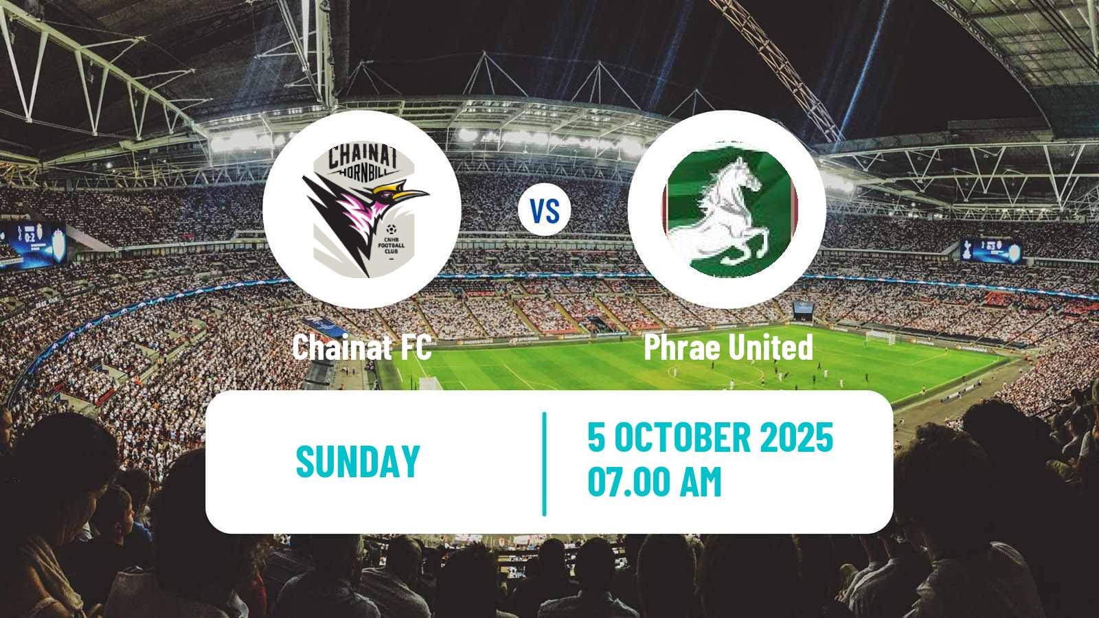 Football Thai League 2 Chainat - Phrae United