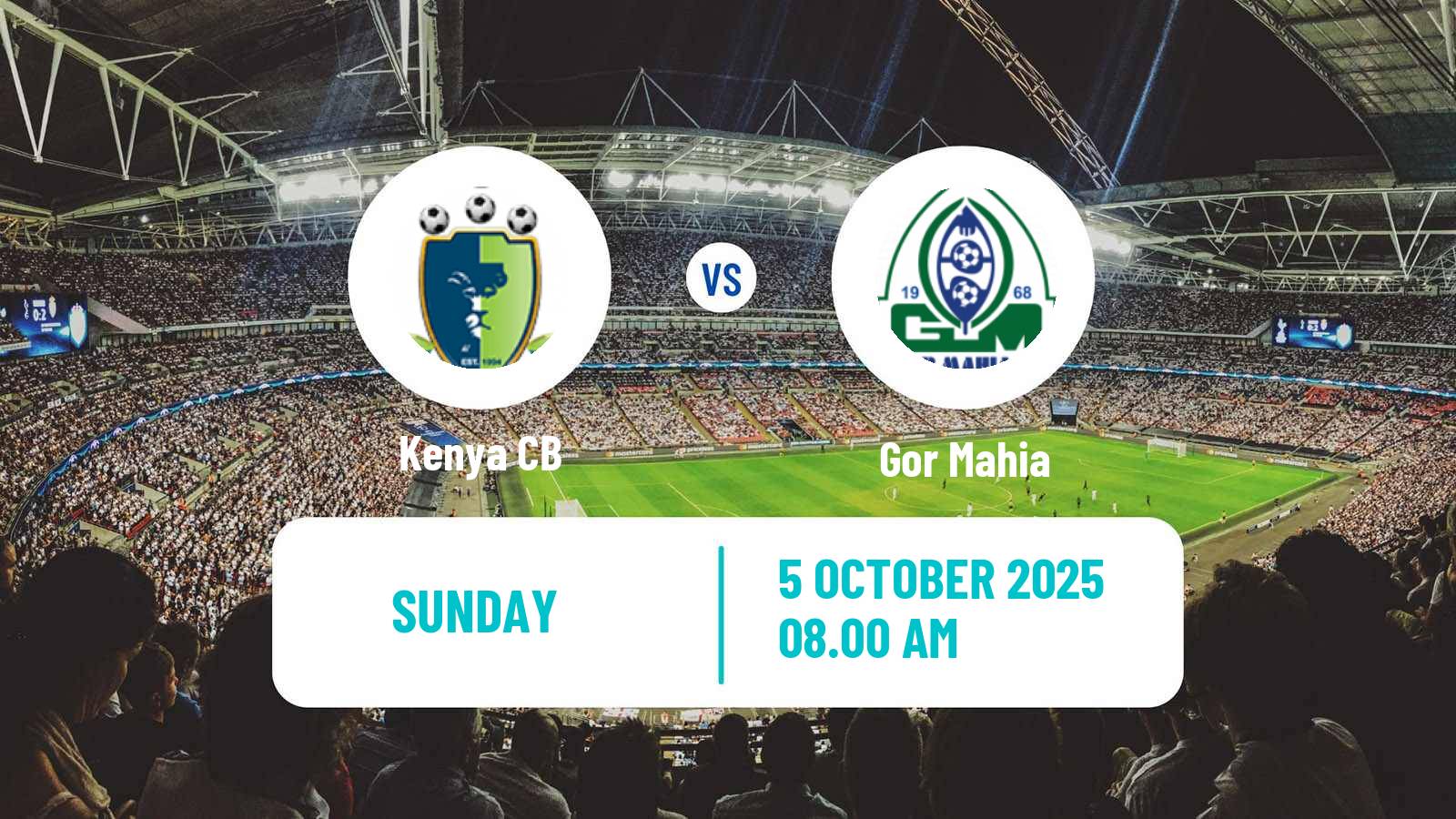 Football Kenyan Premier League Kenya CB - Gor Mahia