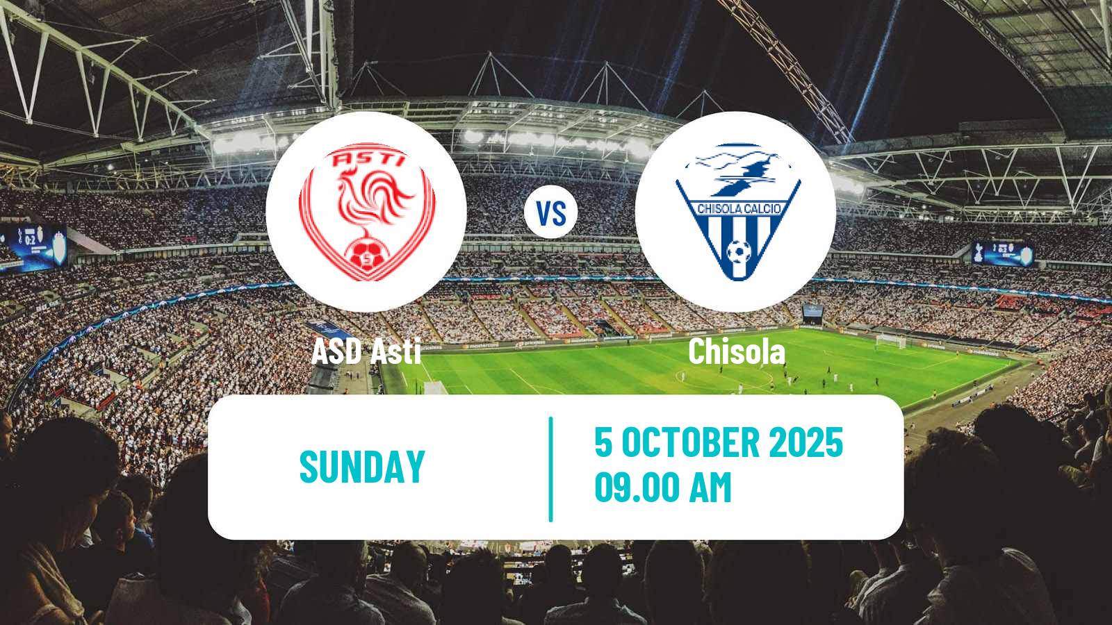 Football Italian Serie D - Group A Asti - Chisola