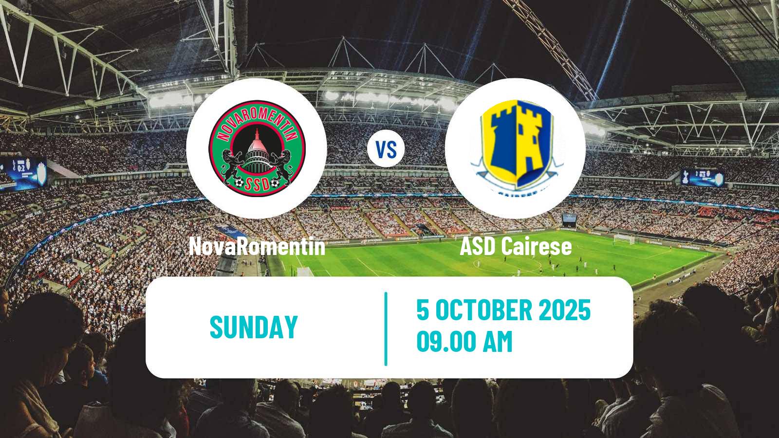 Football Italian Serie D - Group A NovaRomentin - Cairese