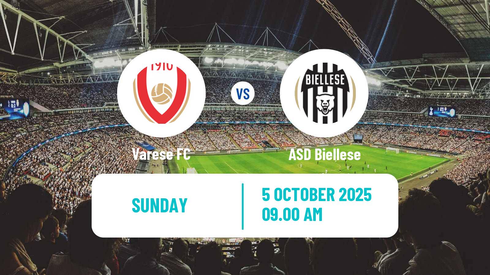 Football Italian Serie D - Group A Varese - Biellese
