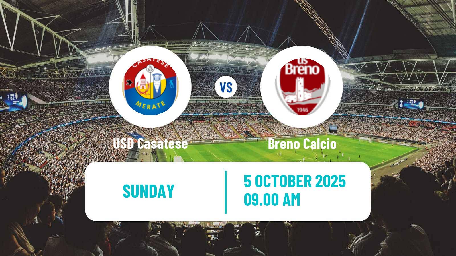 Football Italian Serie D - Group B Casatese - Breno