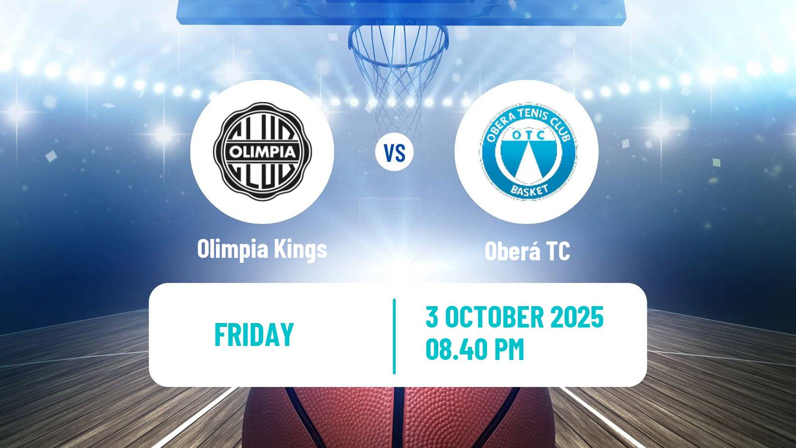 Basketball Basketball South American League Olimpia Kings - Oberá TC