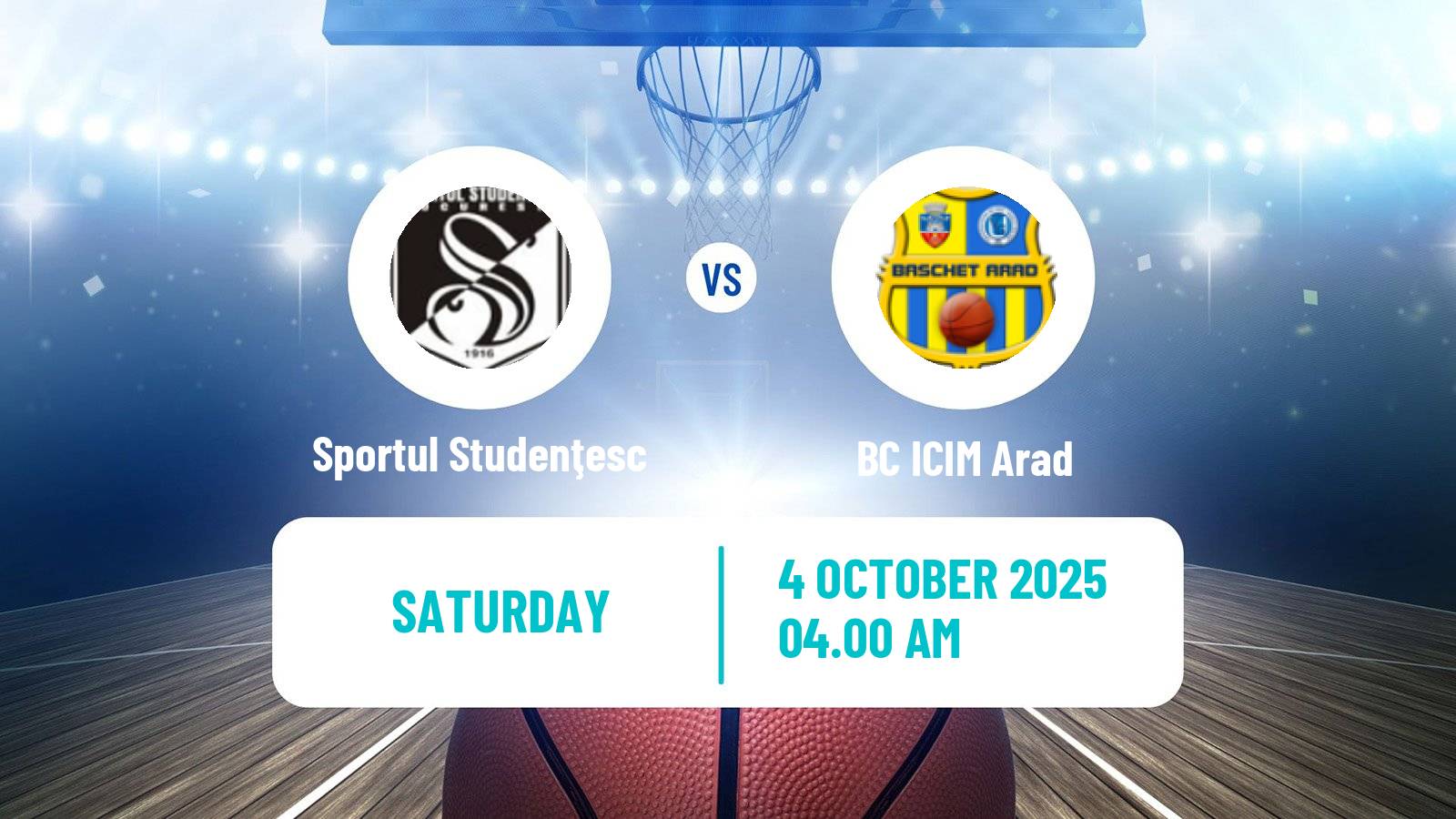 Basketball Romanian Liga National Basketball Women Sportul Studenţesc - ICIM Arad