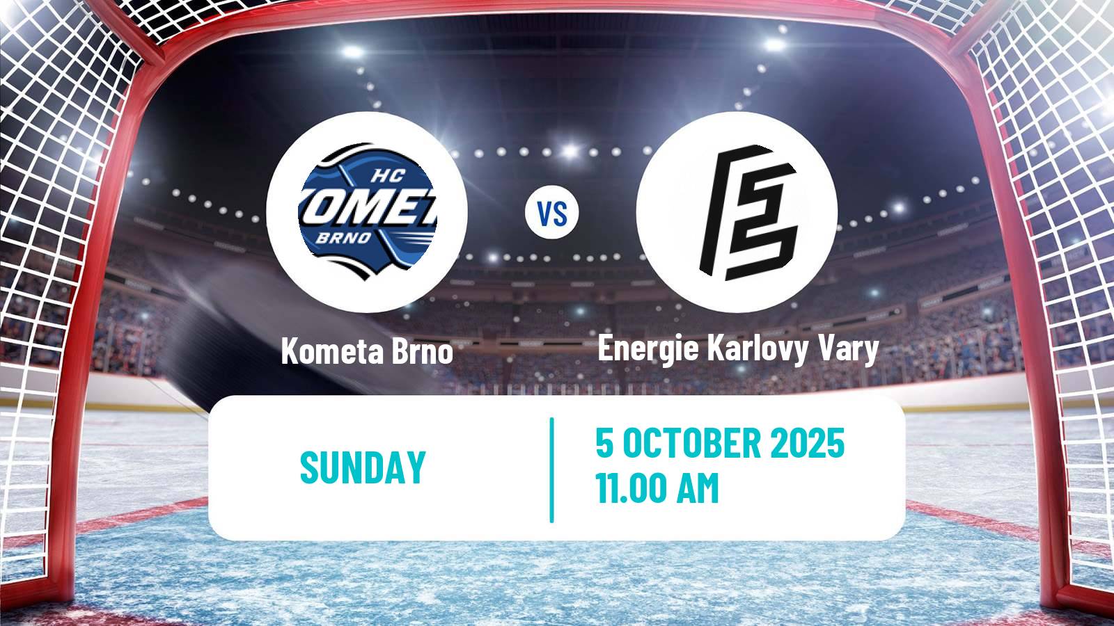 Hockey Czech Extraliga Kometa Brno - Energie Karlovy Vary
