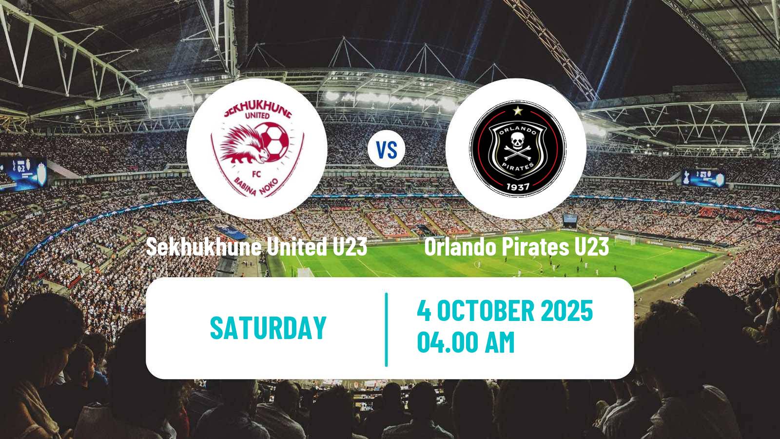 Football South African Diski Challenge Sekhukhune United U23 - Orlando Pirates U23