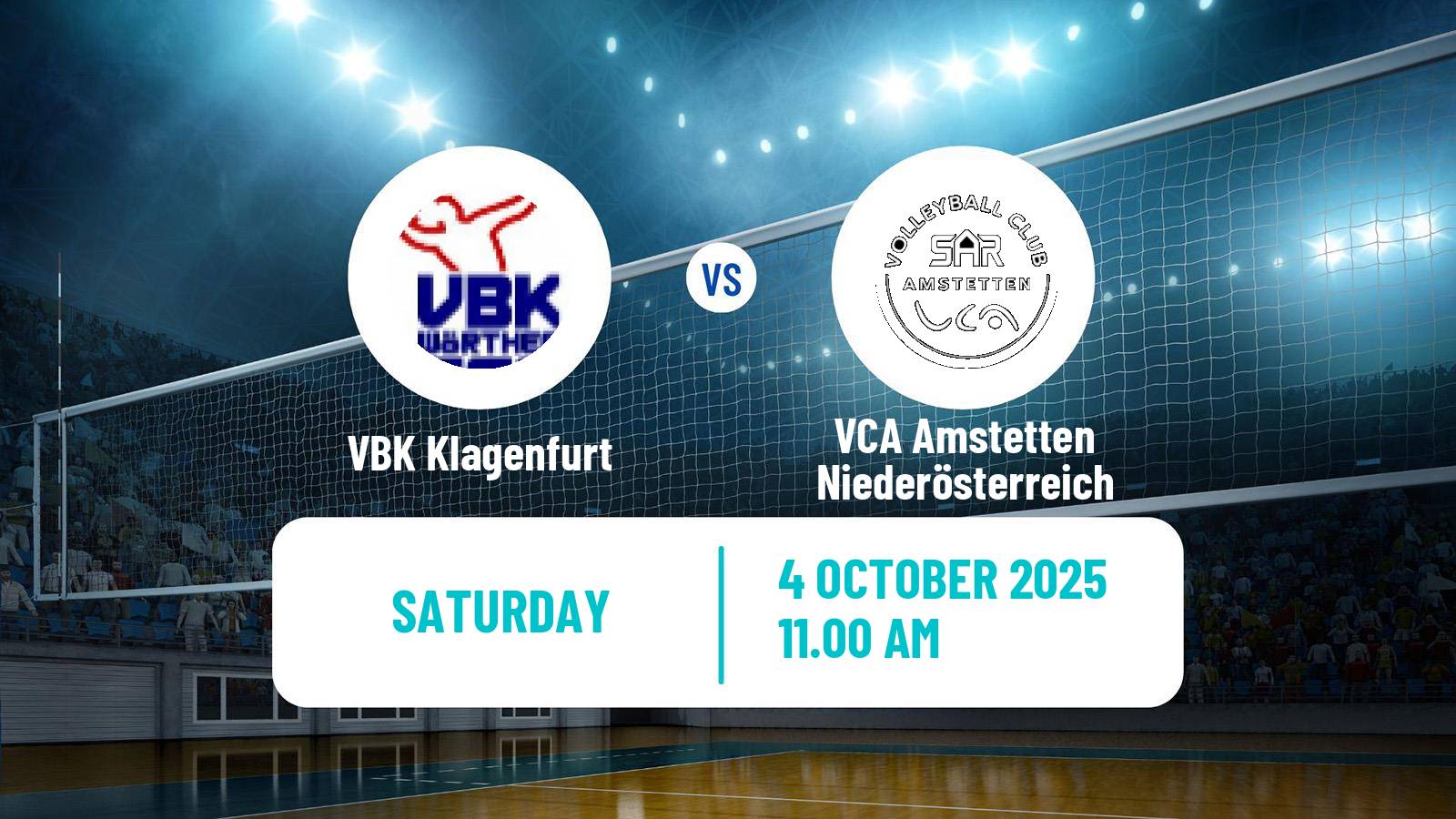 Volleyball Austrian Volley League VBK Klagenfurt - VCA Amstetten Niederösterreich