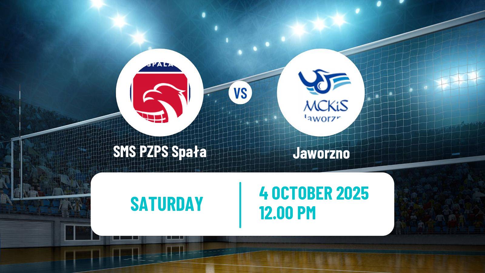 Volleyball Polish I Liga Volleyball SMS PZPS Spała - Jaworzno