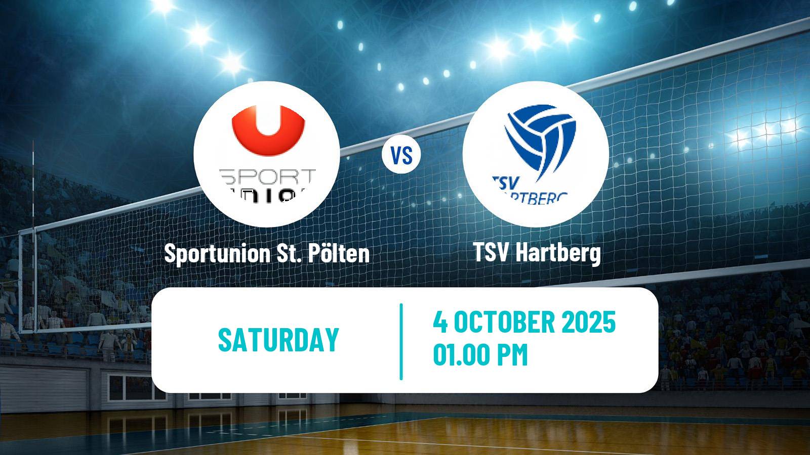 Volleyball Austrian Volley League Sportunion St. Pölten - TSV Hartberg